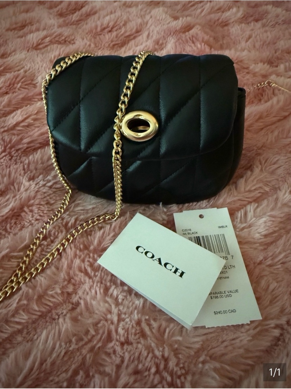 Coach Turnlock Card Case